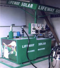 Solar Milking Machines
